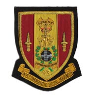 43 Commando Blazer Badge
